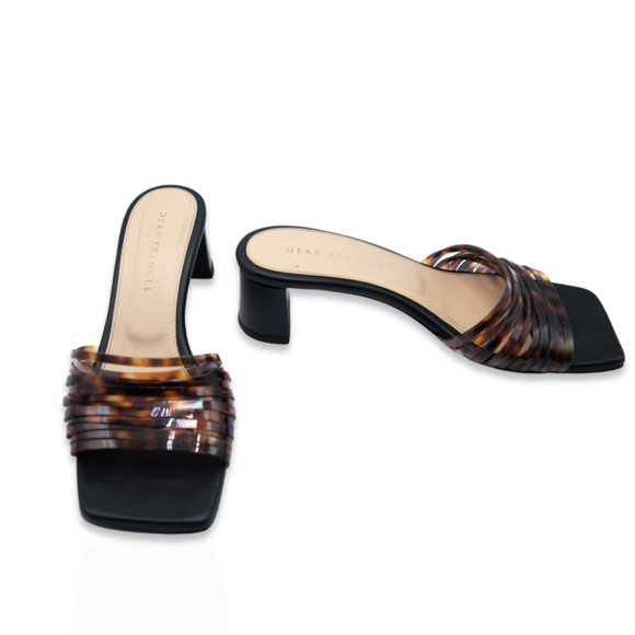 Dear Frances Women's Tortoise Mules - Used - Size 37 - Picture 8 of 8